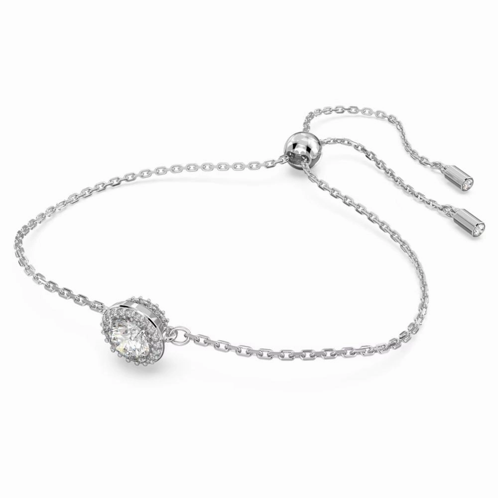 Swarovski Constella BraceletRound cut Pave White Rhodium plated MEDIUM