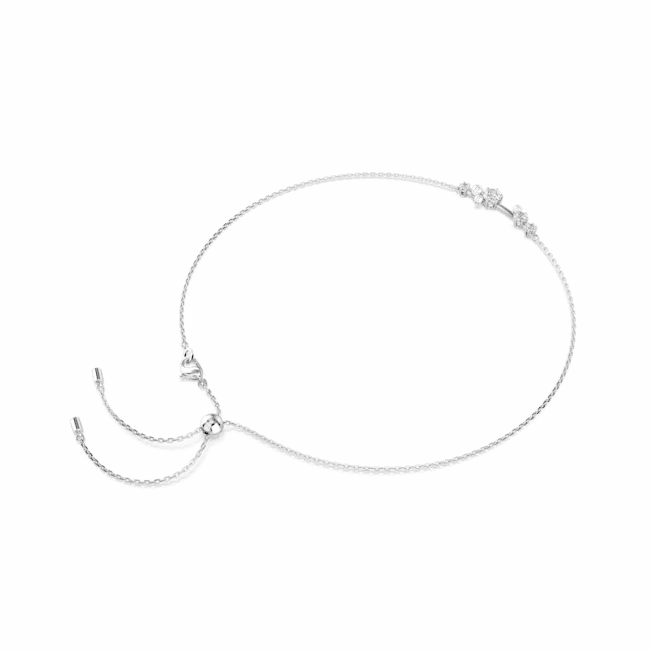 Swarovski Constella Necklace Crystal pearl Round cuts White Rhodium plated