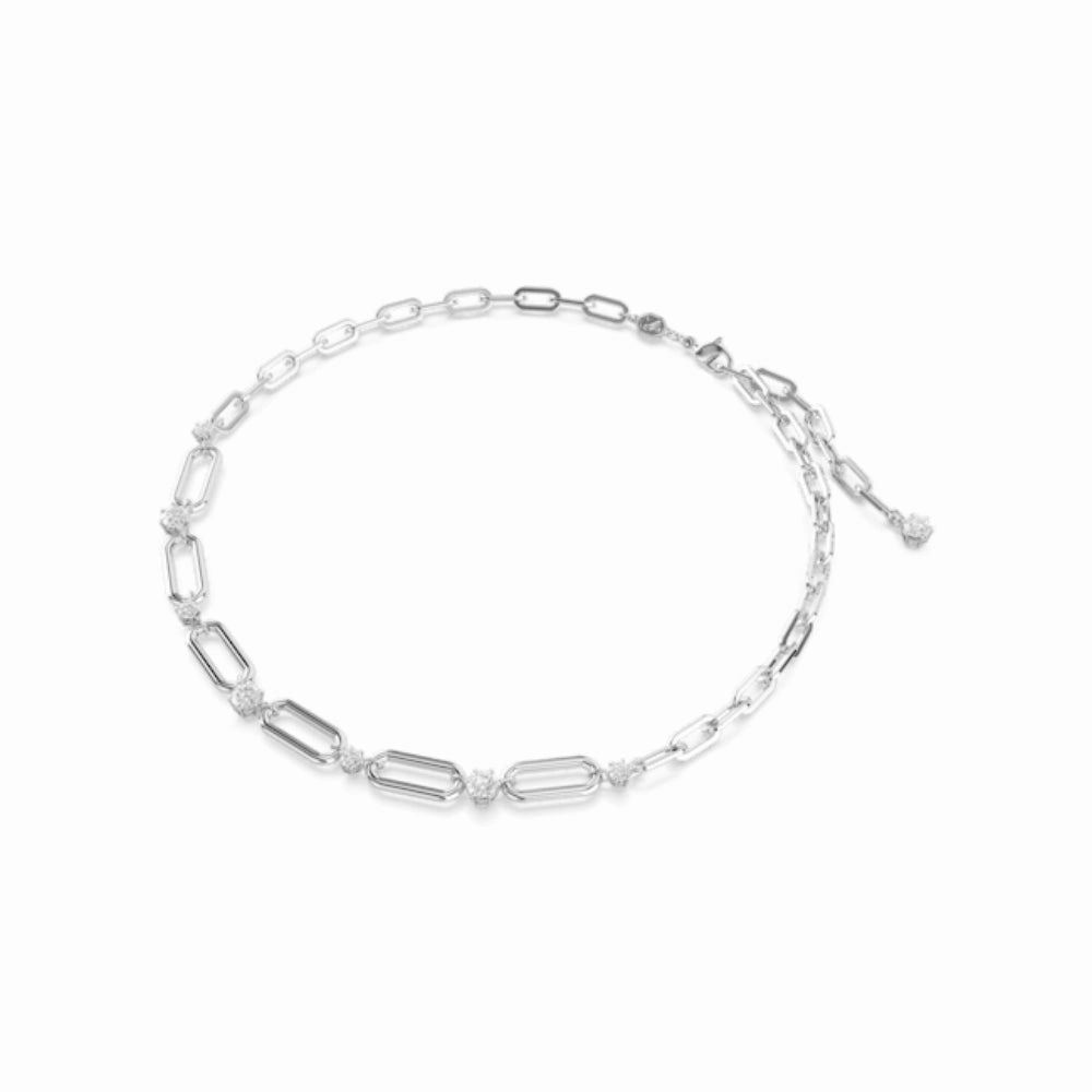 Swarovski Constella Necklace White, Gold-tone plated