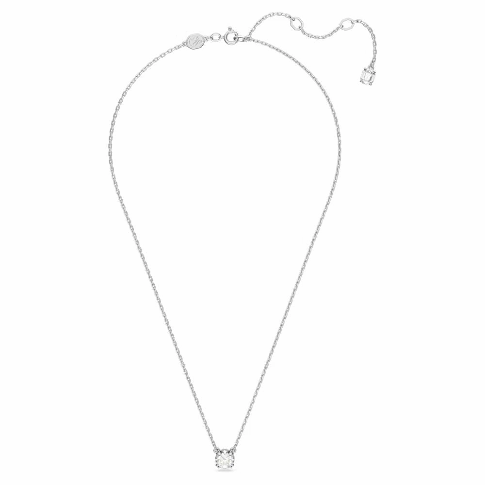 Swarovski Constella pendant Round cut White Rhodium plated  38cm x 42 CM