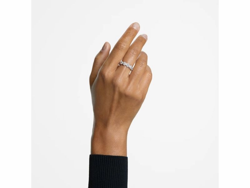 Swarovski Constella Ring Pav White Rhodium plated  58