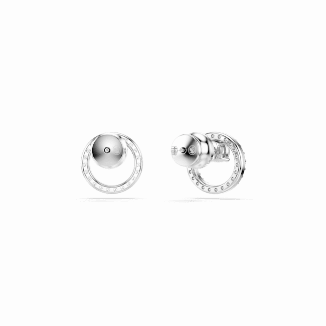 Swarovski Constella Stud Earrings Round Cut