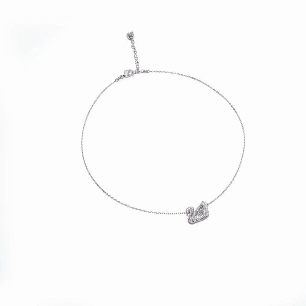 Swarovski Dancing Swan Necklace White fashion-jewelry  