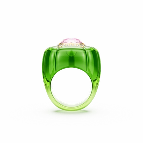 Swarovski Dulcis cocktail Ring Cushion cut Pav Multicolored Size 58 fashion-jewelry  
