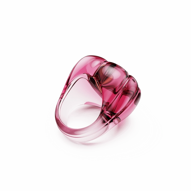 Swarovski Dulcis cocktail Ring Heart cut Pav Heart