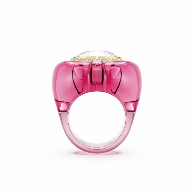 Swarovski Dulcis cocktail Ring Heart cut Pav Heart