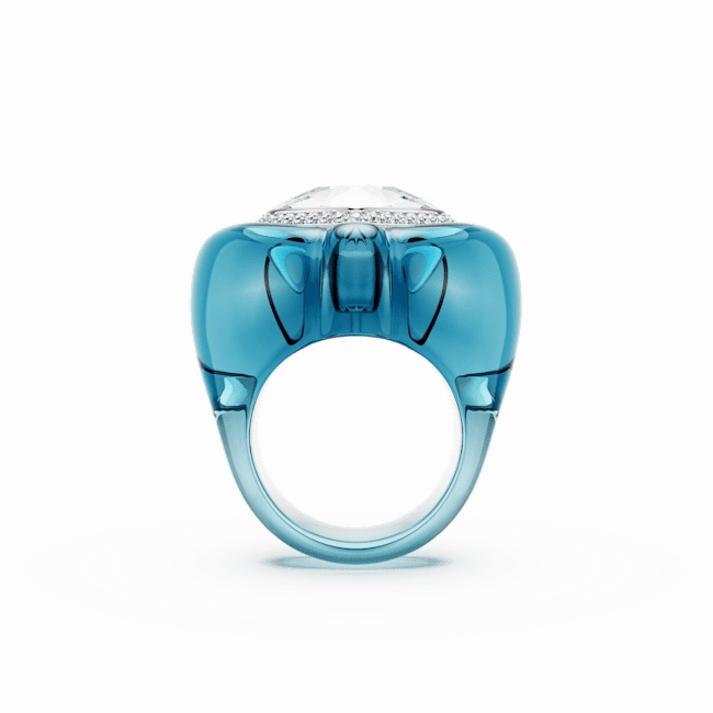 Swarovski Dulcis cocktail Ring Heart cut Pav Heart fashion-jewelry  