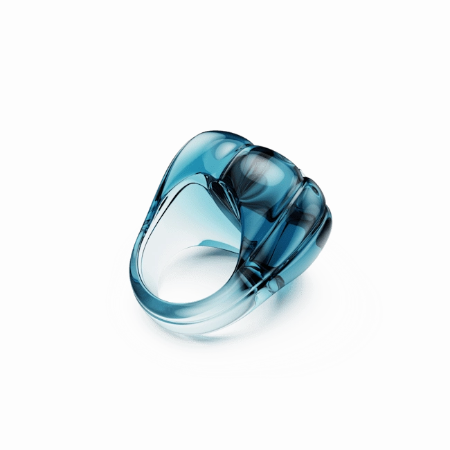 Swarovski Dulcis cocktail Ring Heart cut Pav Heart