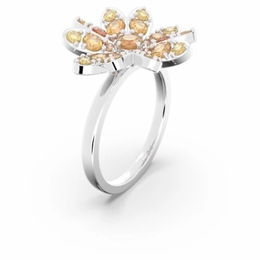 Swarovski Eternal Flower Ring Flower Multicolored Mixed metal finish  58 fashion-jewelry  