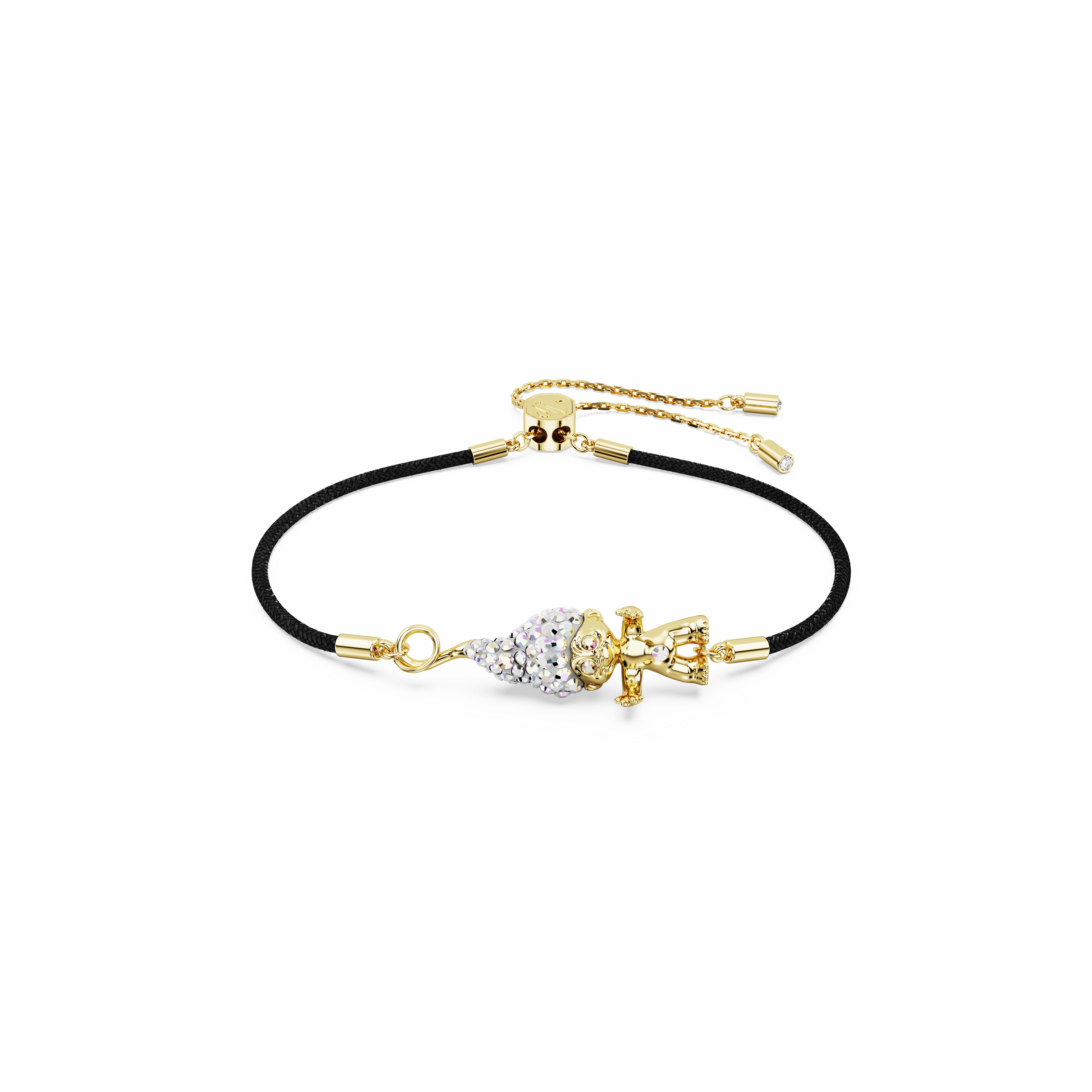 Swarovski Good Luck Trolls Bracelet Troll White Gold-Tone Plated