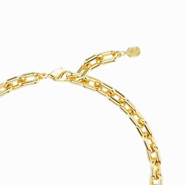 Swarovski Idyllia Necklace Mixed cuts Flower Multicolored Gold-tone plated