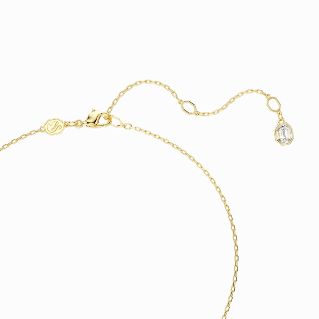 Swarovski Idyllia Y pendant Mixed cuts Flower Multicolored Gold-tone plated