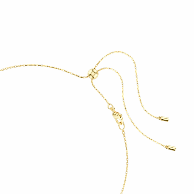 Swarovski Imber Necklace Mixed cuts White Gold-tone plated