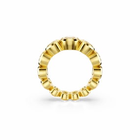 Swarovski Imber Ring Mixed round cuts White Gold-tone plated fashion-jewelry  
