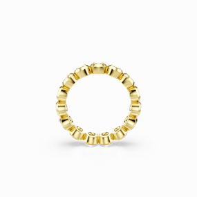 Swarovski Imber Ring Round cut White Gold-tone plated fashion-jewelry  