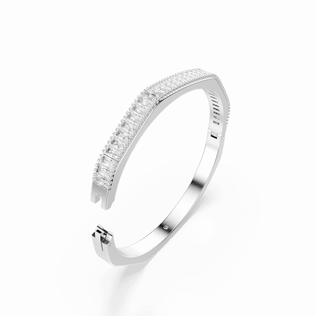 Swarovski Matrix Bangle Baguette Cut