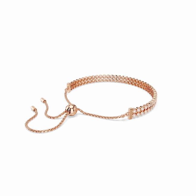 Swarovski Matrix Tennis Bracelet Round Cut