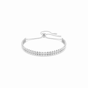 Swarovski Matrix Tennis Bracelet Round Cut fashion-jewelry  