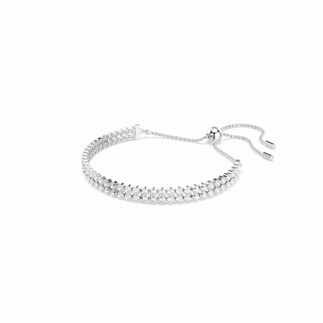 Swarovski Matrix Tennis Bracelet Round Cut