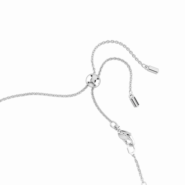 Swarovski Matrix Tennis Choker Round Cut White Rhodium Plated