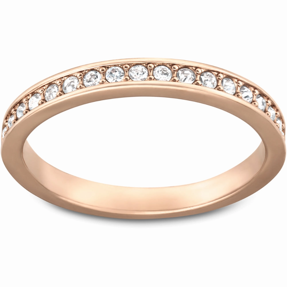 Swarovski Rare Ring White, Rose Gold-Tone Plated fashion-jewelry  