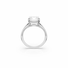 Swarovski Stilla Cocktail Ring, Octagon cut, White, Rhodium plated fashion-jewelry  