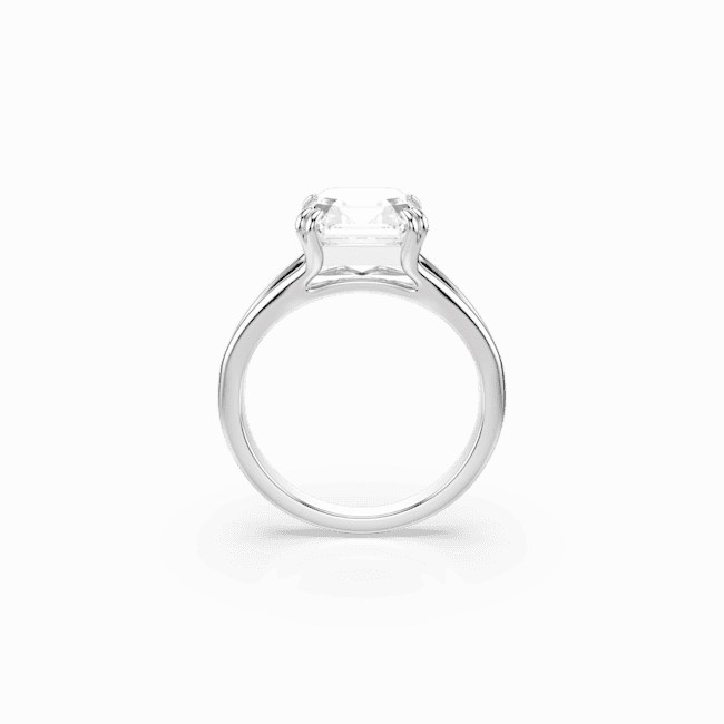 Swarovski Stilla Ring Octagon Cut White Silver-Tone Finish fashion-jewelry  