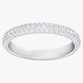 Swarovski Stone Ring White fashion-jewelry  