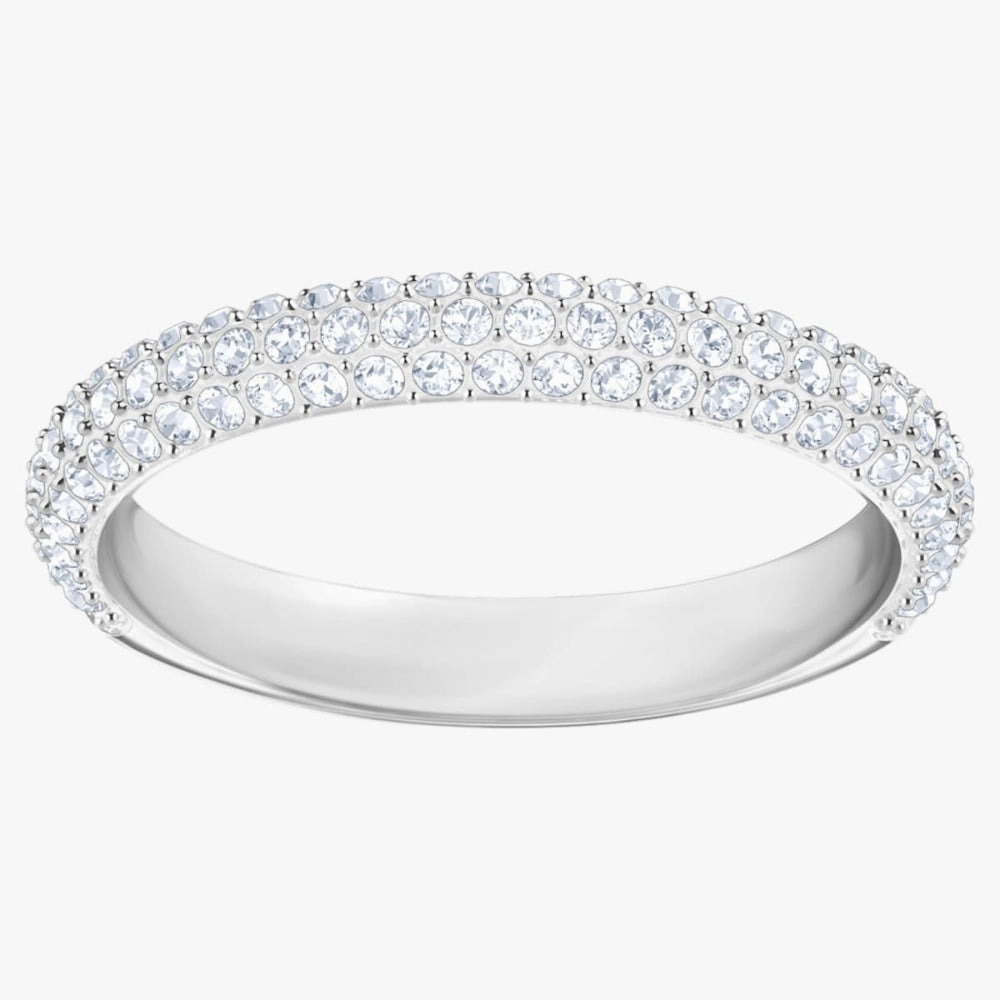 Swarovski Stone Ring White fashion-jewelry  