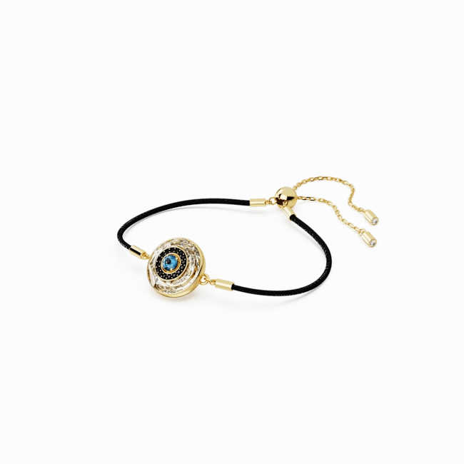 Swarovski Symbolica Bracelet Evil Eye, Multicolored, Gold-tone plated, Medium