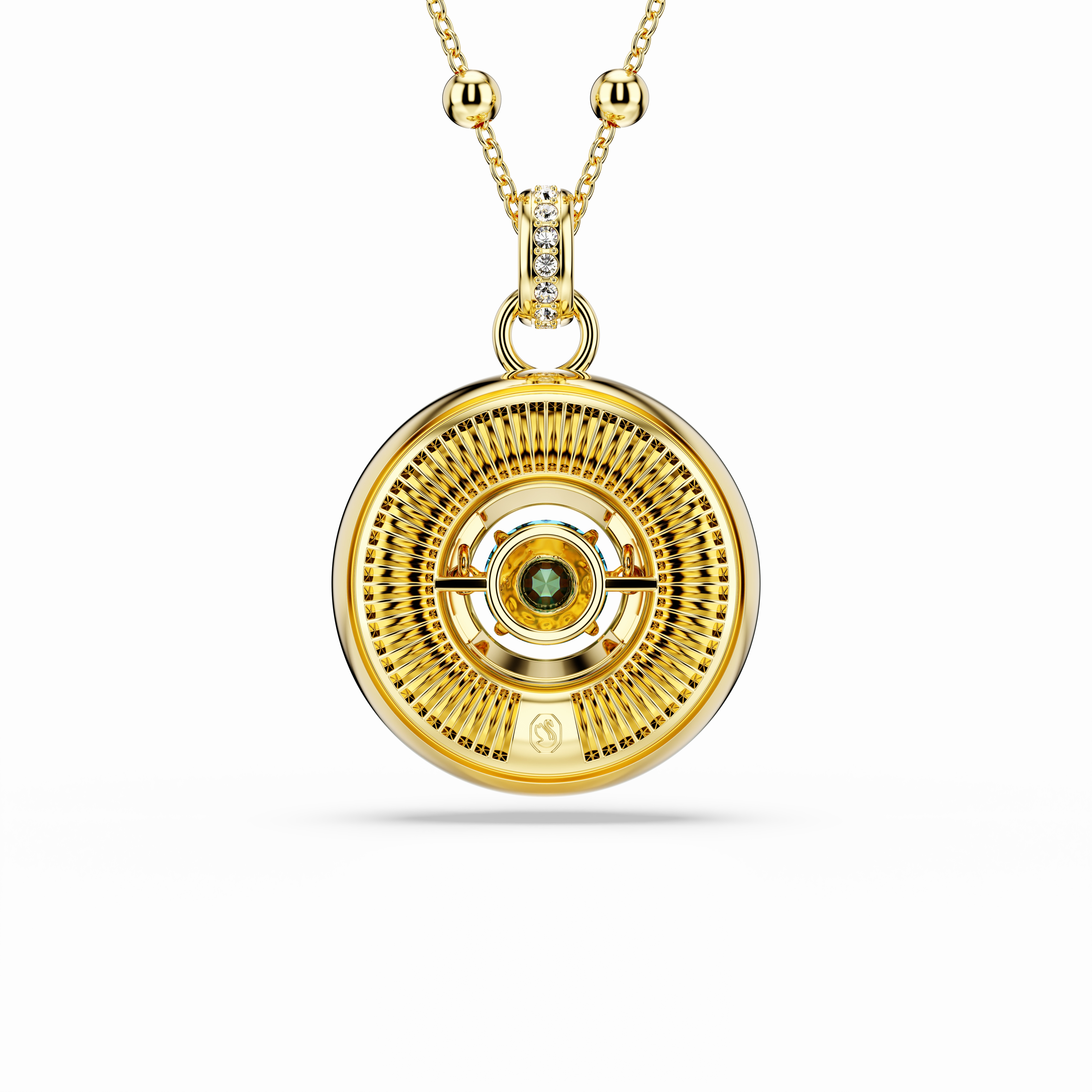 Swarovski Symbolica Pendant Evil Eye Medium Multicolored Gold-Tone Plated