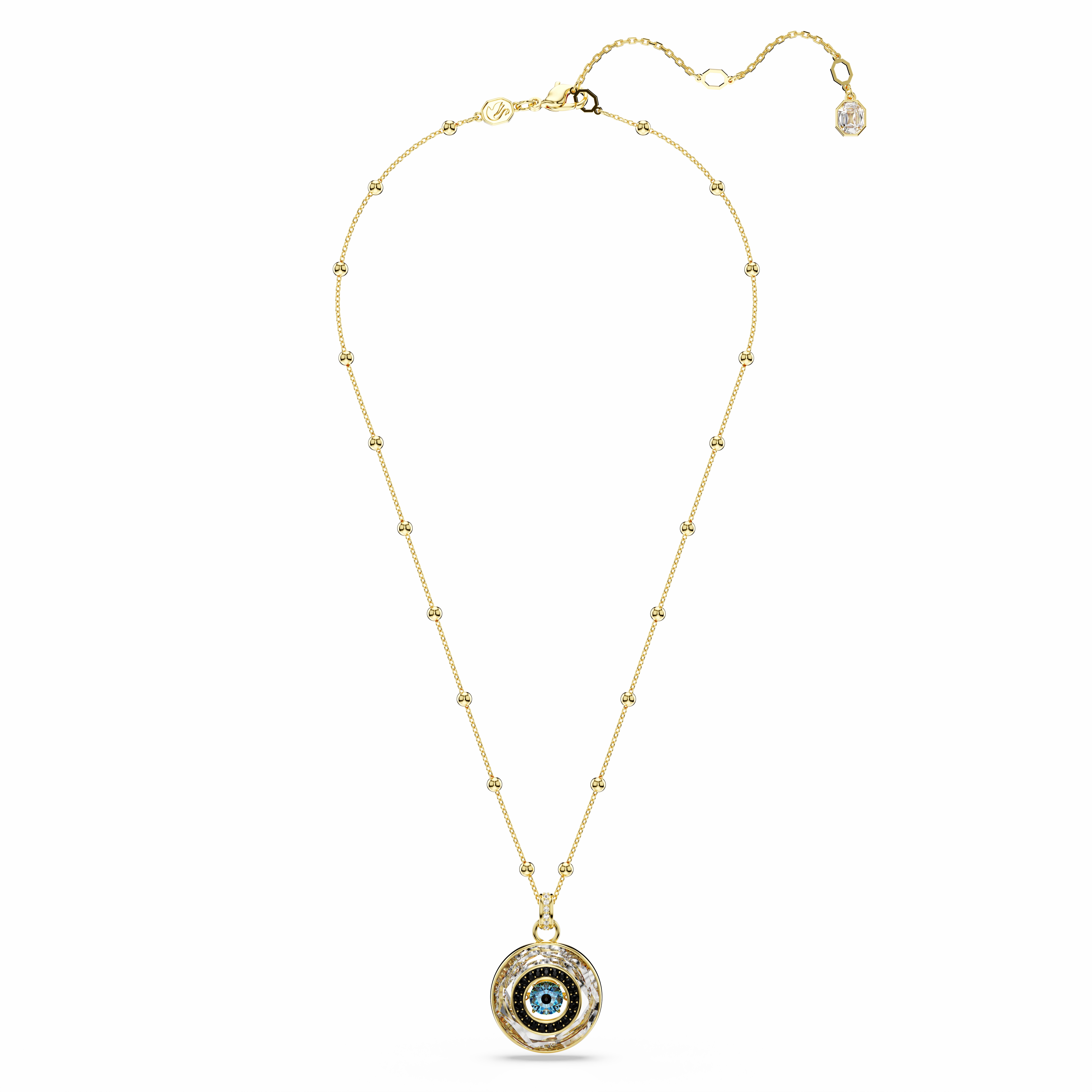 Swarovski Symbolica Pendant Evil Eye Medium Multicolored Gold-Tone Plated