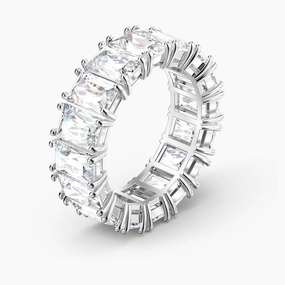 Swarovski Vittore Wide Ring White 55 fashion-jewelry  