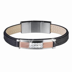 Tennessee Mocha Brown Men's Bracelet 