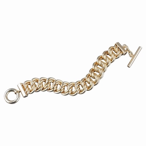 Tesoro Double Curb Bracelet hand-chain-bracelet  