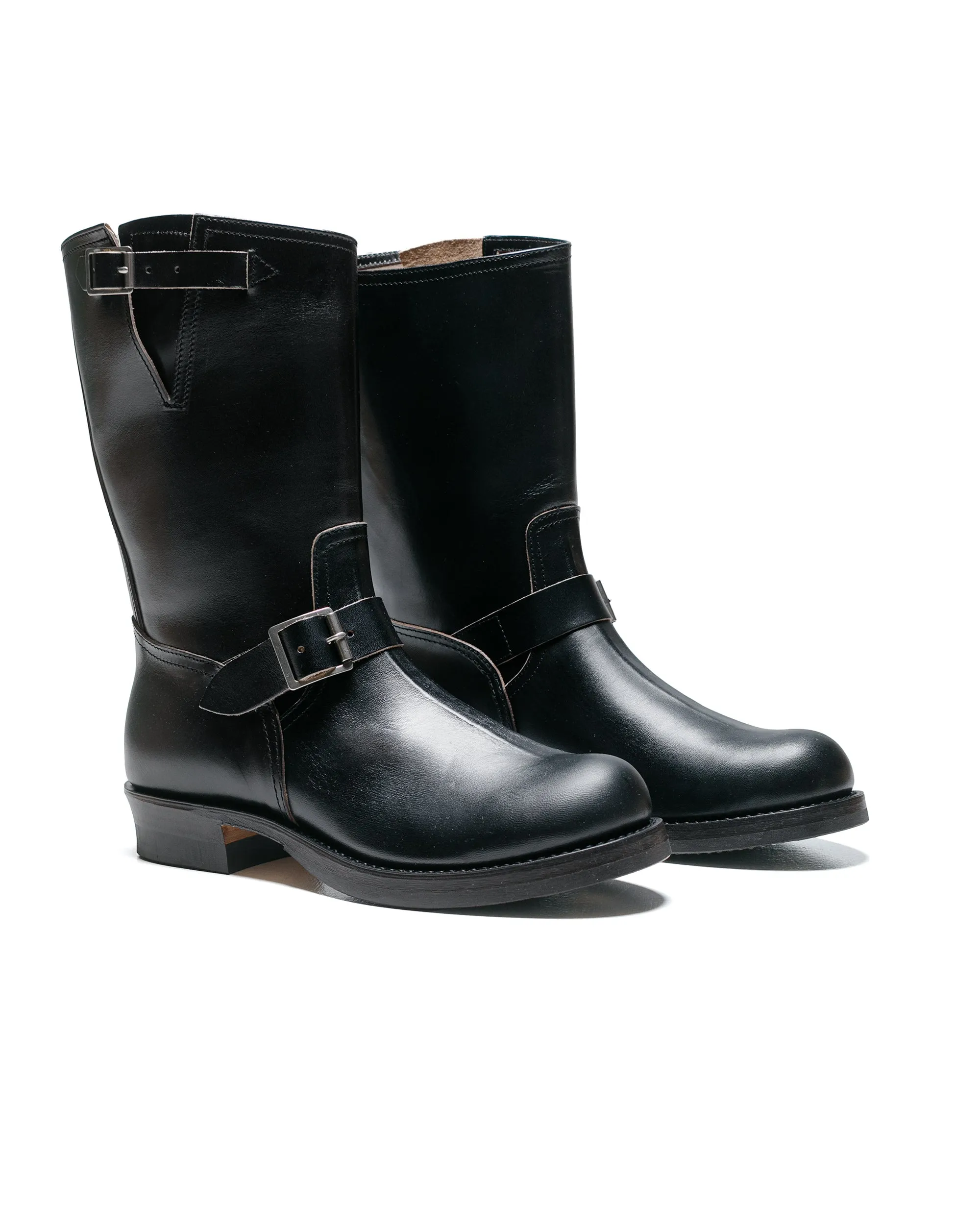 Die echten BA22001 Buco Ingenieurstiefel von The Real McCoy's / Gesäß Schwarz