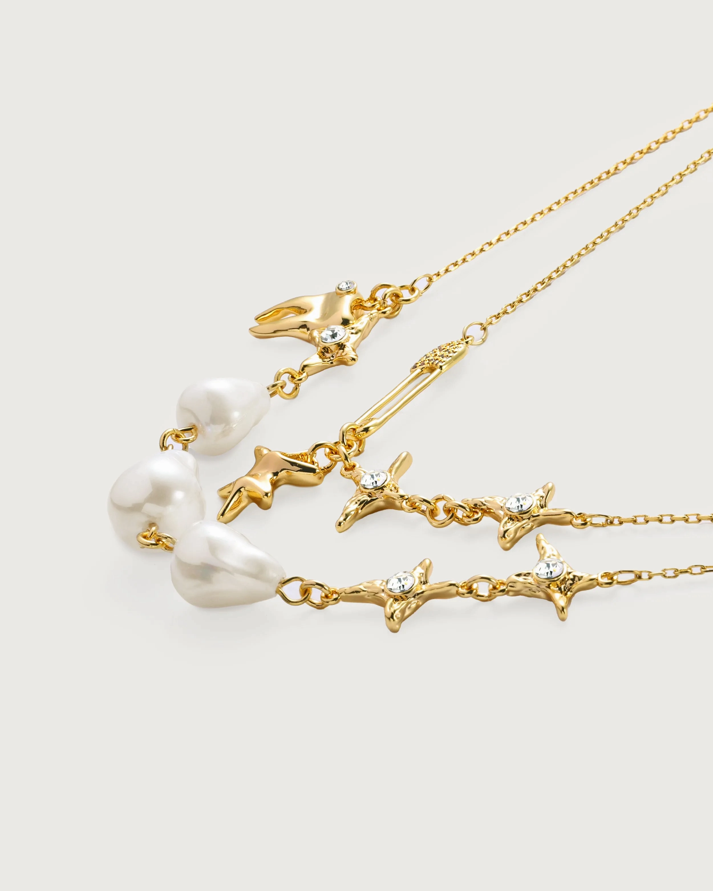 The Mellow Necklace in Gold