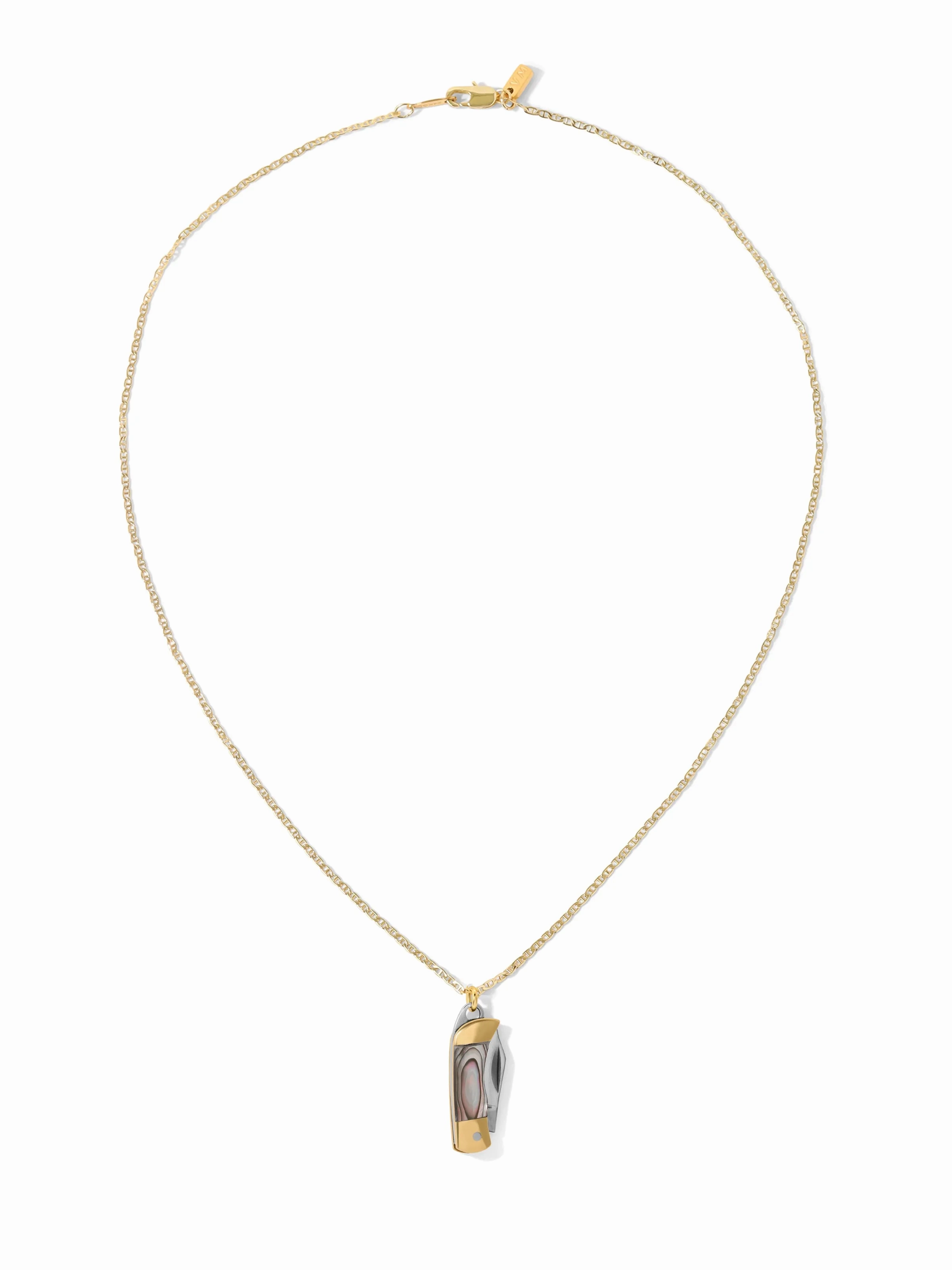 The Pocket Knife Necklace - Abalone