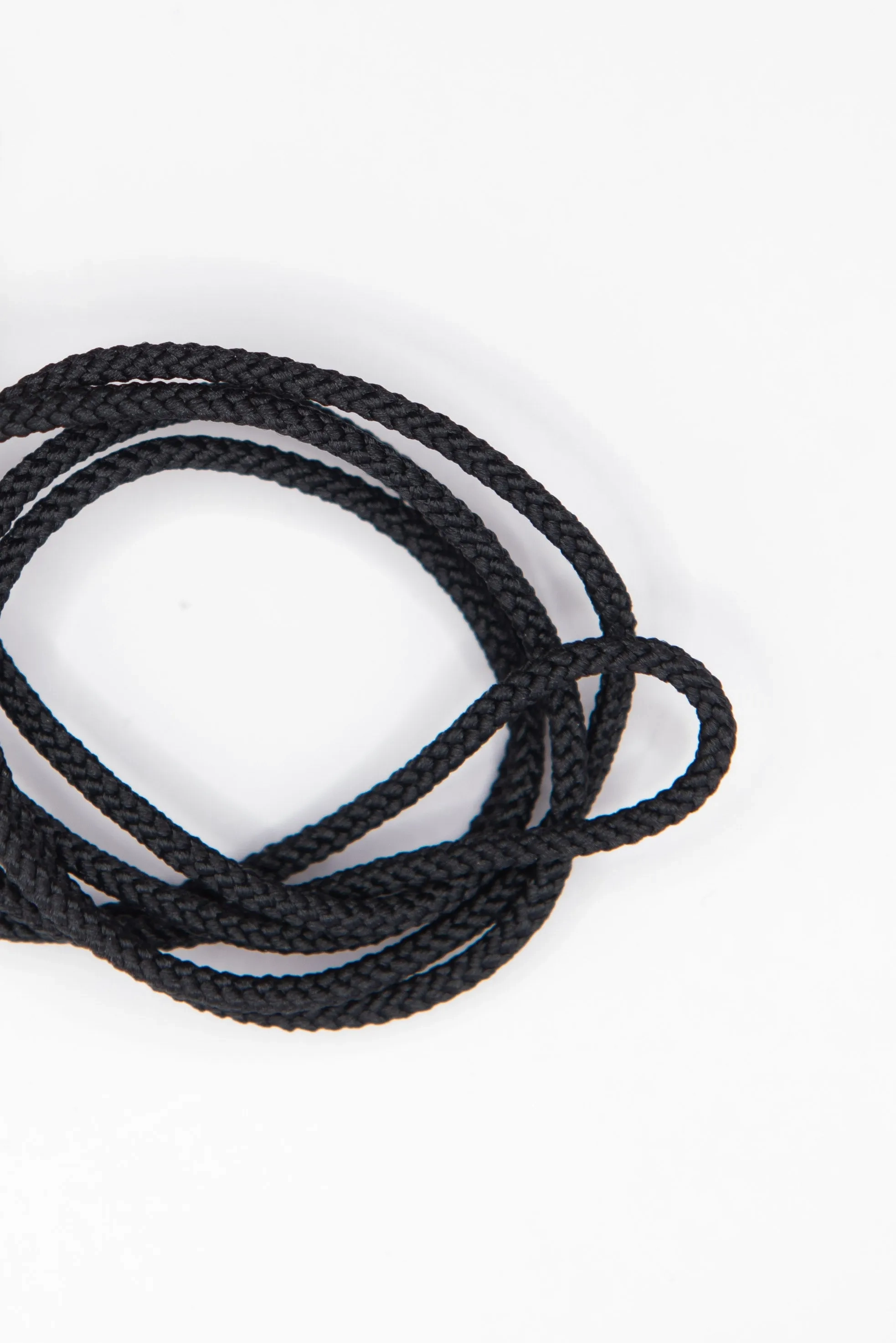 The String Project Necklace - 32&quot;, Silver - Black