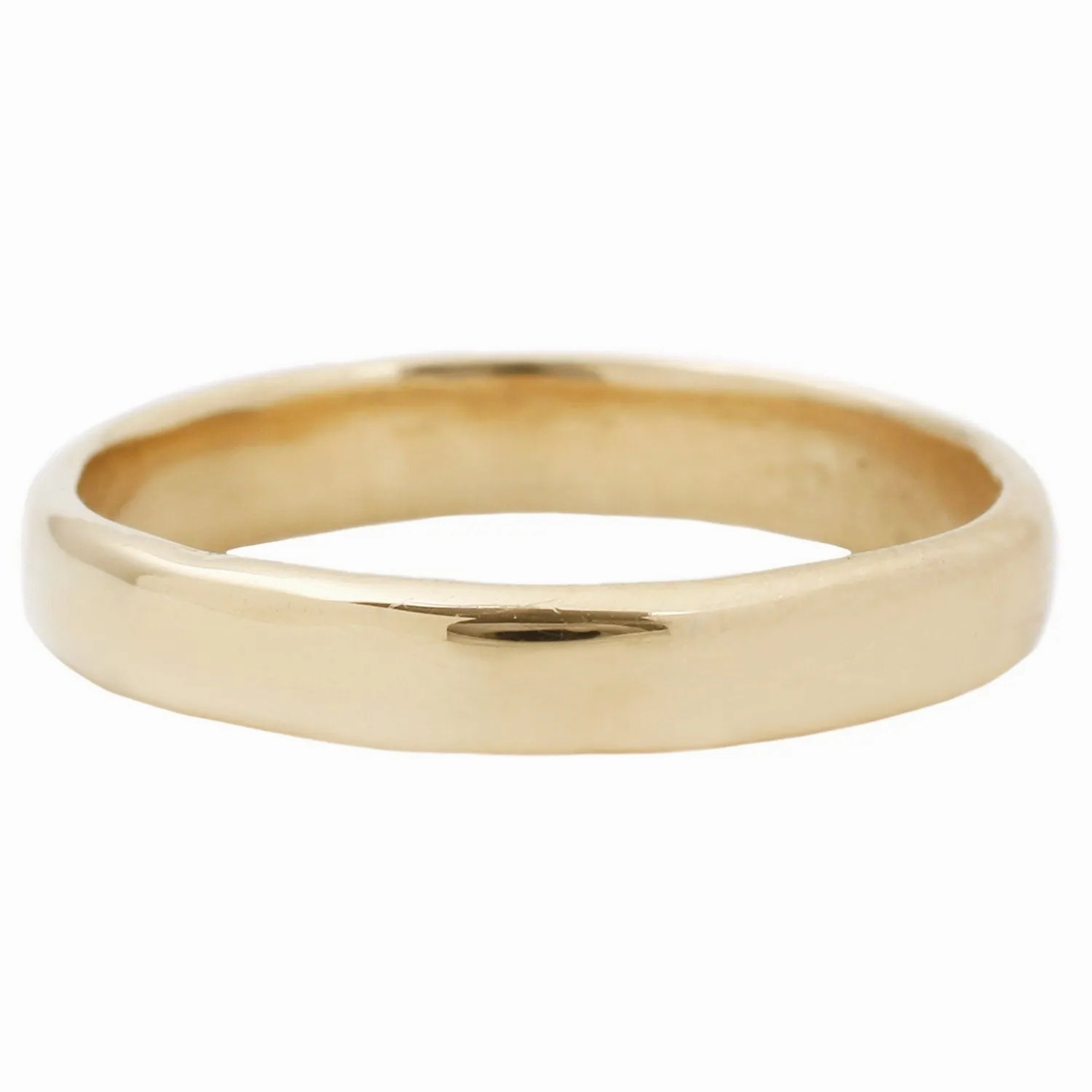 Thin Yellow Gold Band