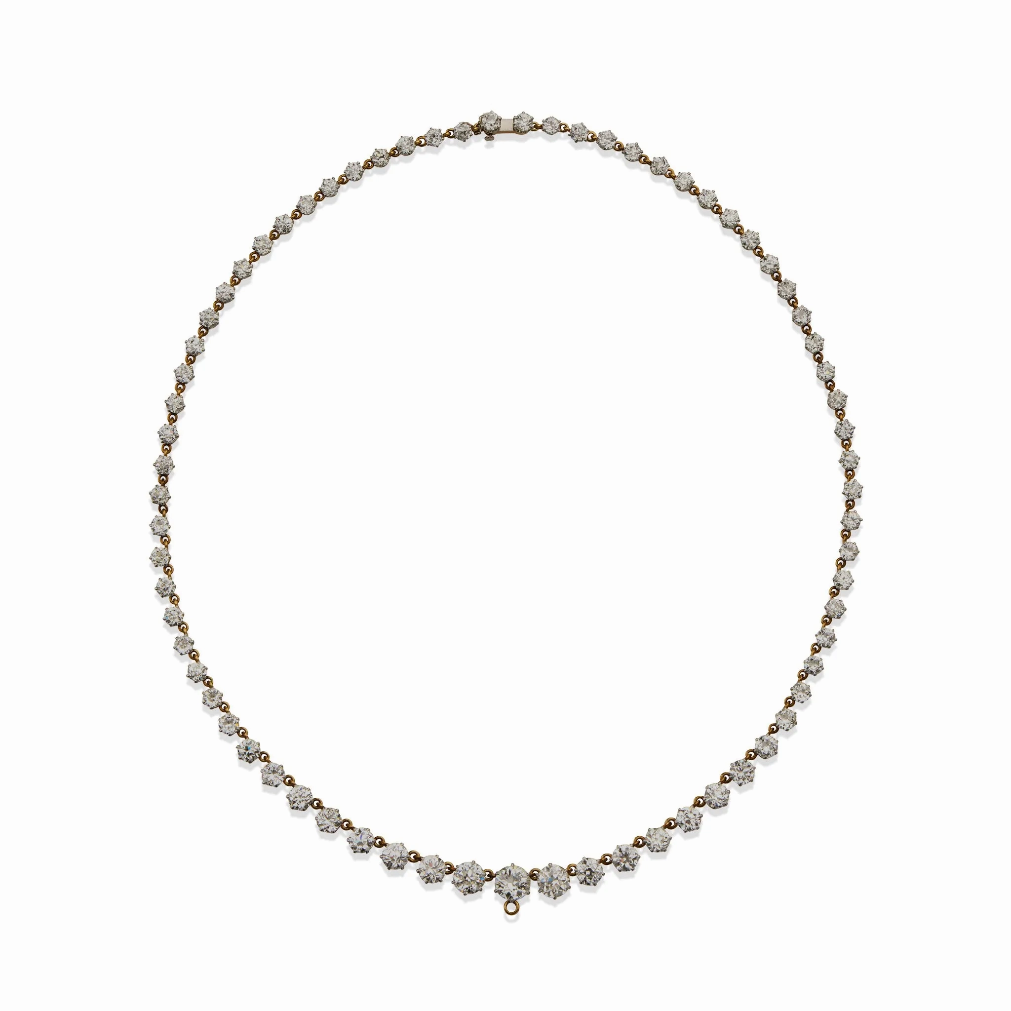 Thos. Kirkpatrick Diamond Rivi??re Necklace