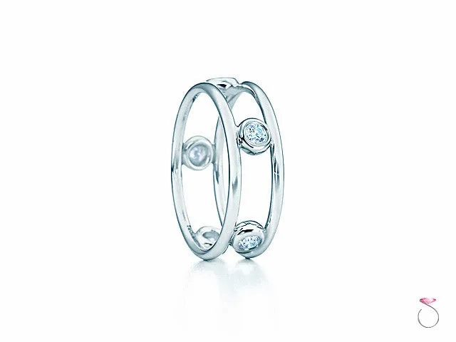 Tiffany &amp; Co. Diamond By the Yard Ring in Platinum