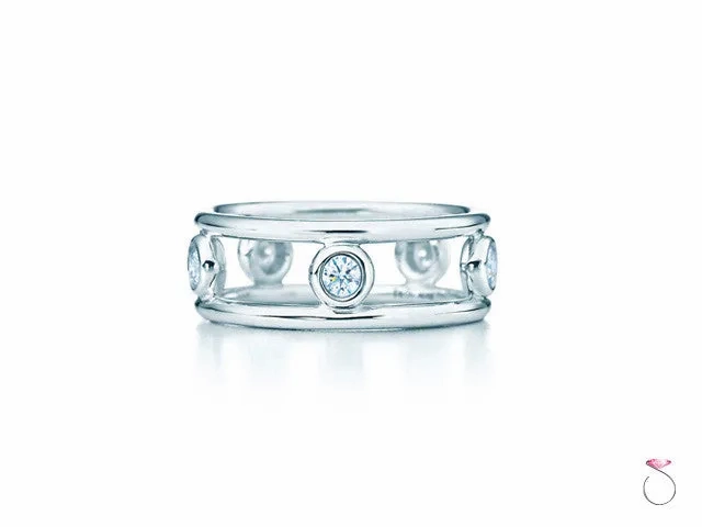 Tiffany &amp; Co. Diamond By the Yard Ring in Platinum