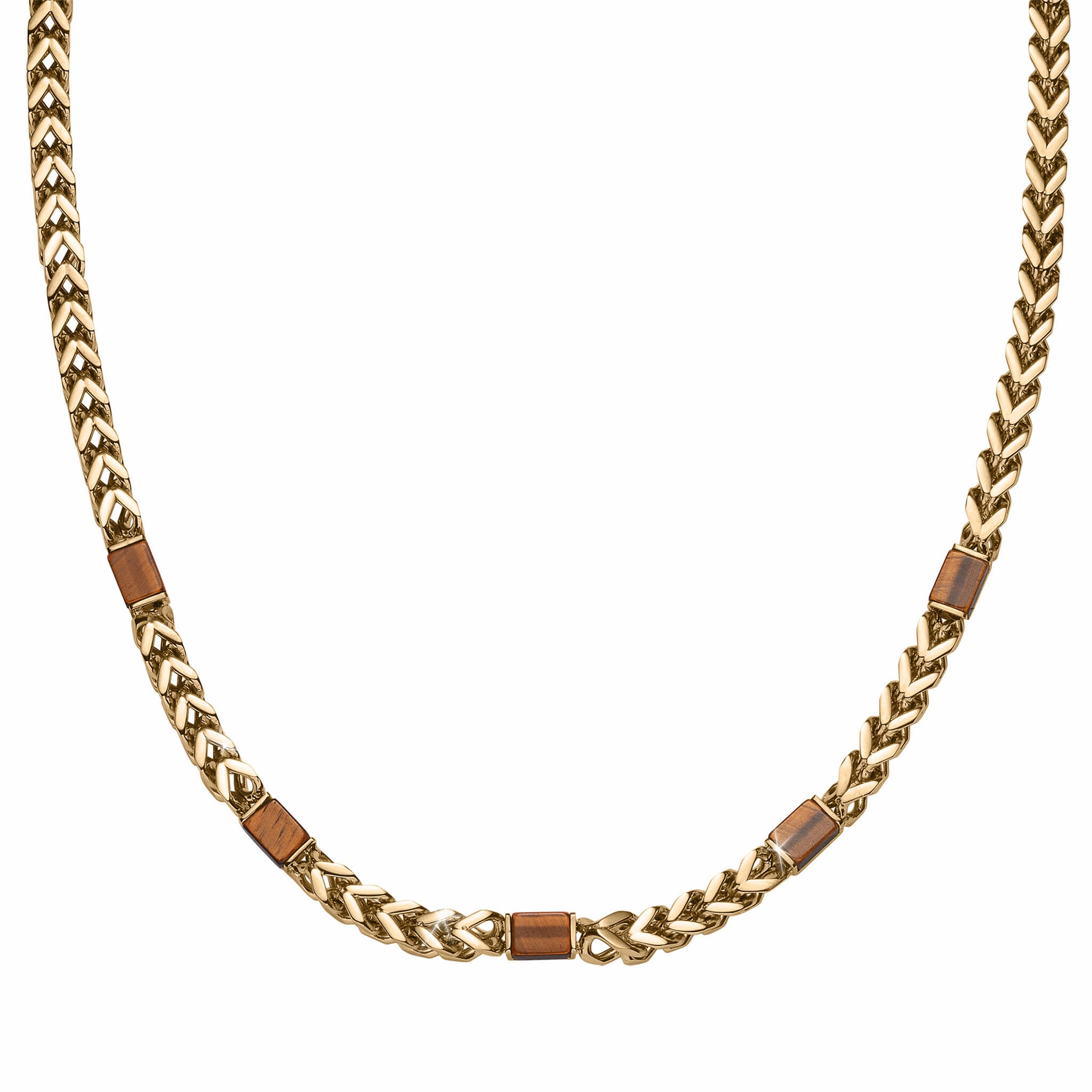Tiger's Strength Foxtail Necklace 