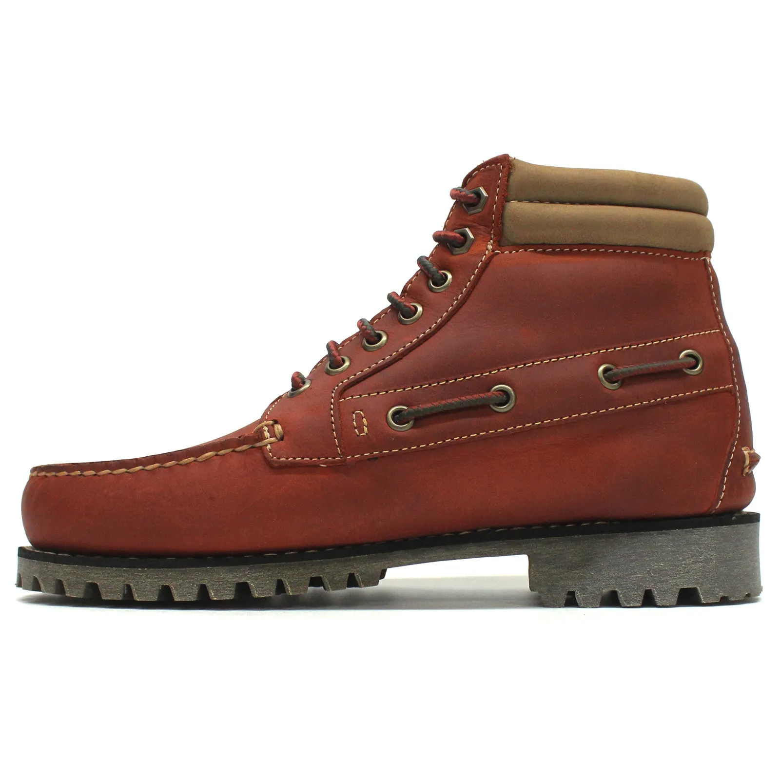 Timberland Authentic Mid Vollnarbenleder Herren Knöchelstiefel