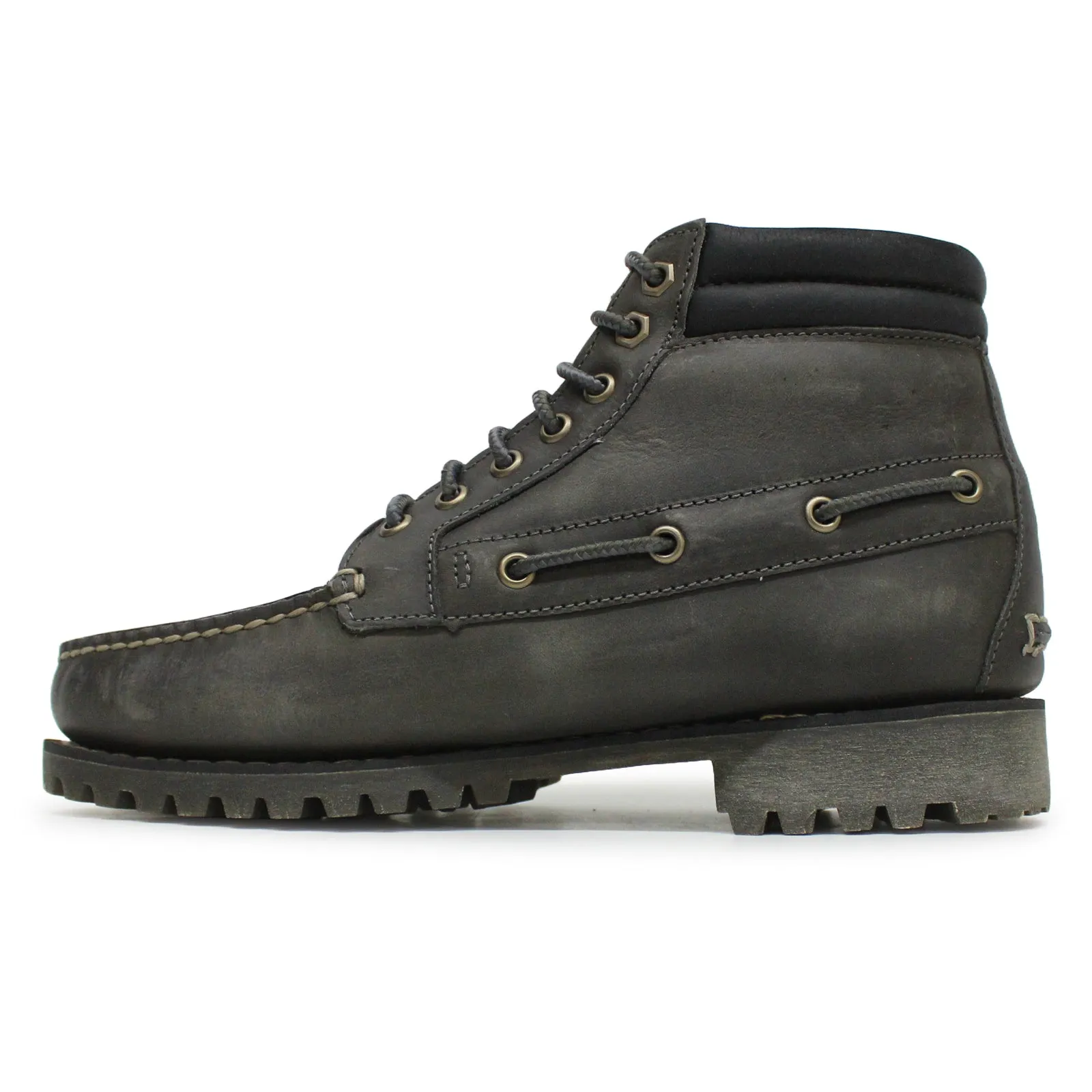 Timberland Authentic Mid Vollnarbenleder Herren Knöchelstiefel