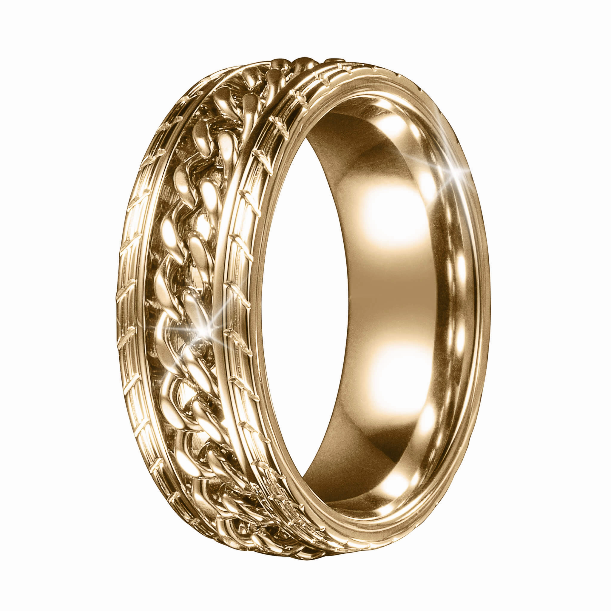 Timeless Curb Men's Ring 