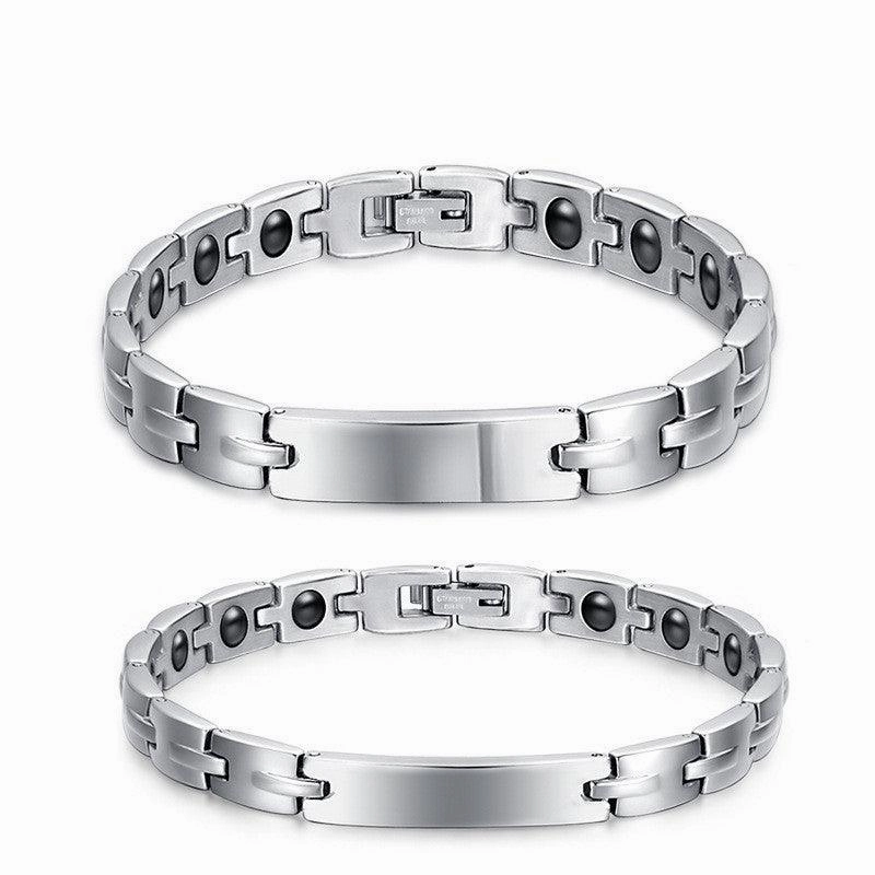 Titanium Steel Men's And Women's Couple Bracelet