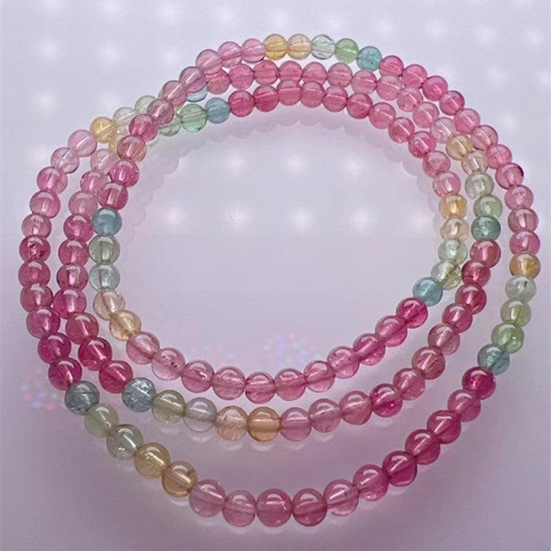 Tourmaline Macaron Multi Loop Bracelet Female