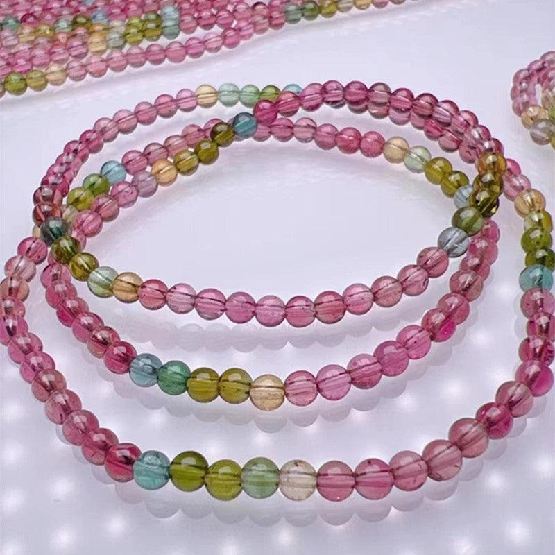 Tourmaline Macaron Multi Loop Bracelet Female